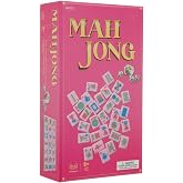 Mah Jong Traditional Tile Game Set, Pink | 152 Tiles, 4 Players, Includes Dice, Includes Score Chips