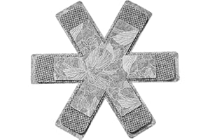 COCOER Pot and Pan Protectors Set of 12 Different 3 Sizes Absorbent Pan Protectors for Stacking Pan Separators Protectors Non Slip Pan Dividers for Stacking Avoid Scratch Cookware Protectors