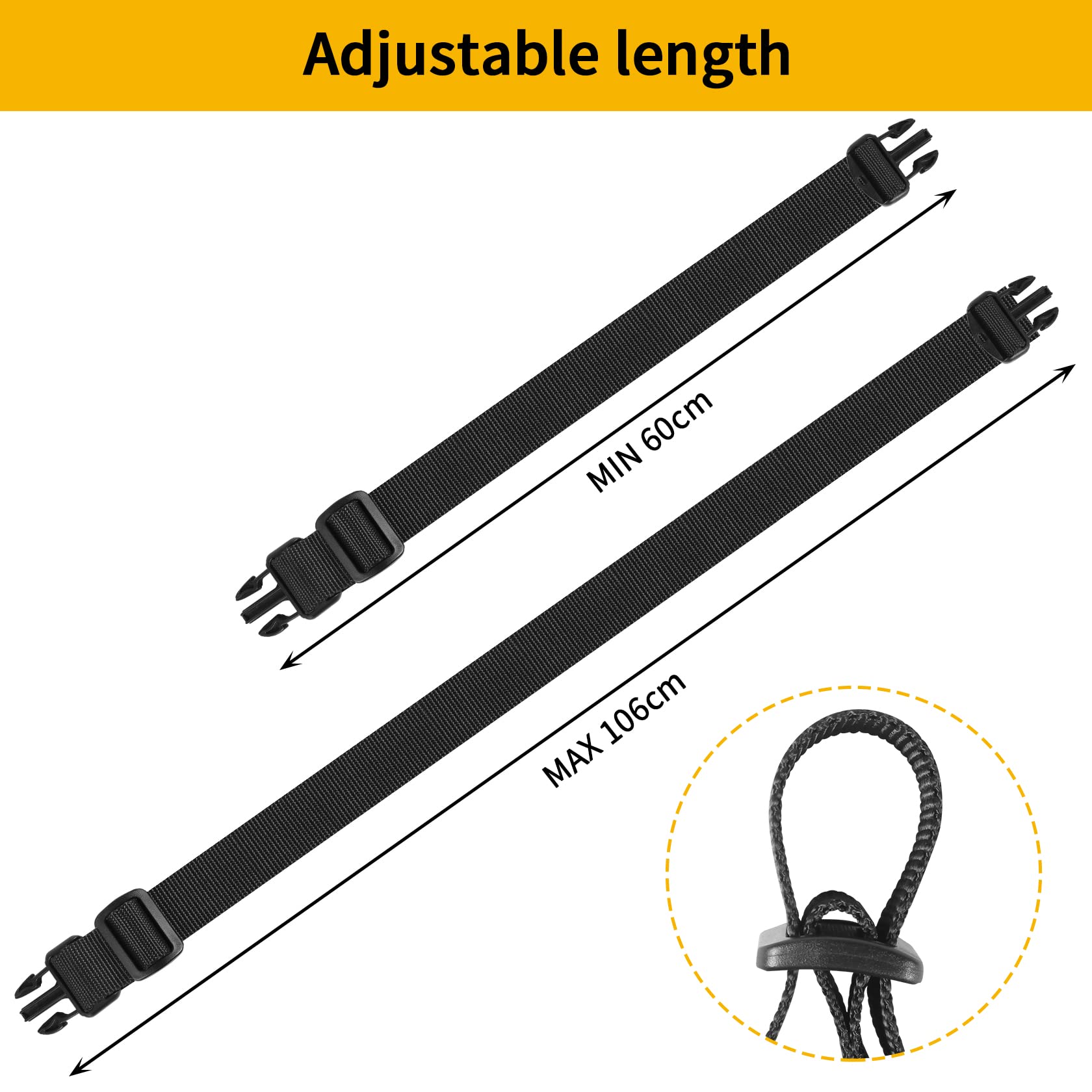 Adjustable Traditional Sling Quick Release Flexible
