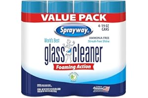 A Product of Sprayway Glass Cleaner (19oz, 4pk.)