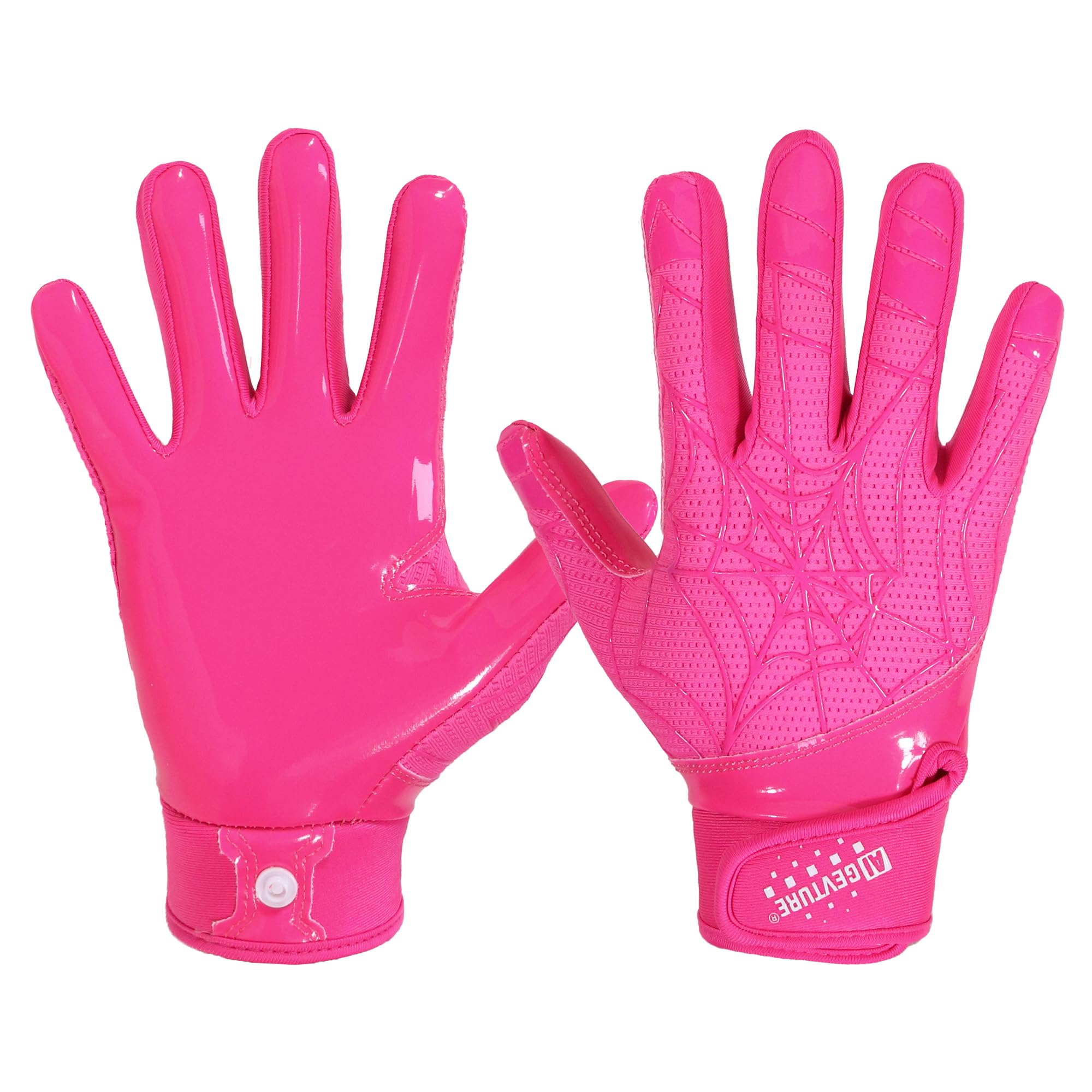 AIGEVTURE Youth Football Gloves Kids Receiver Gloves Sticky Football Gloves for Boys Girls