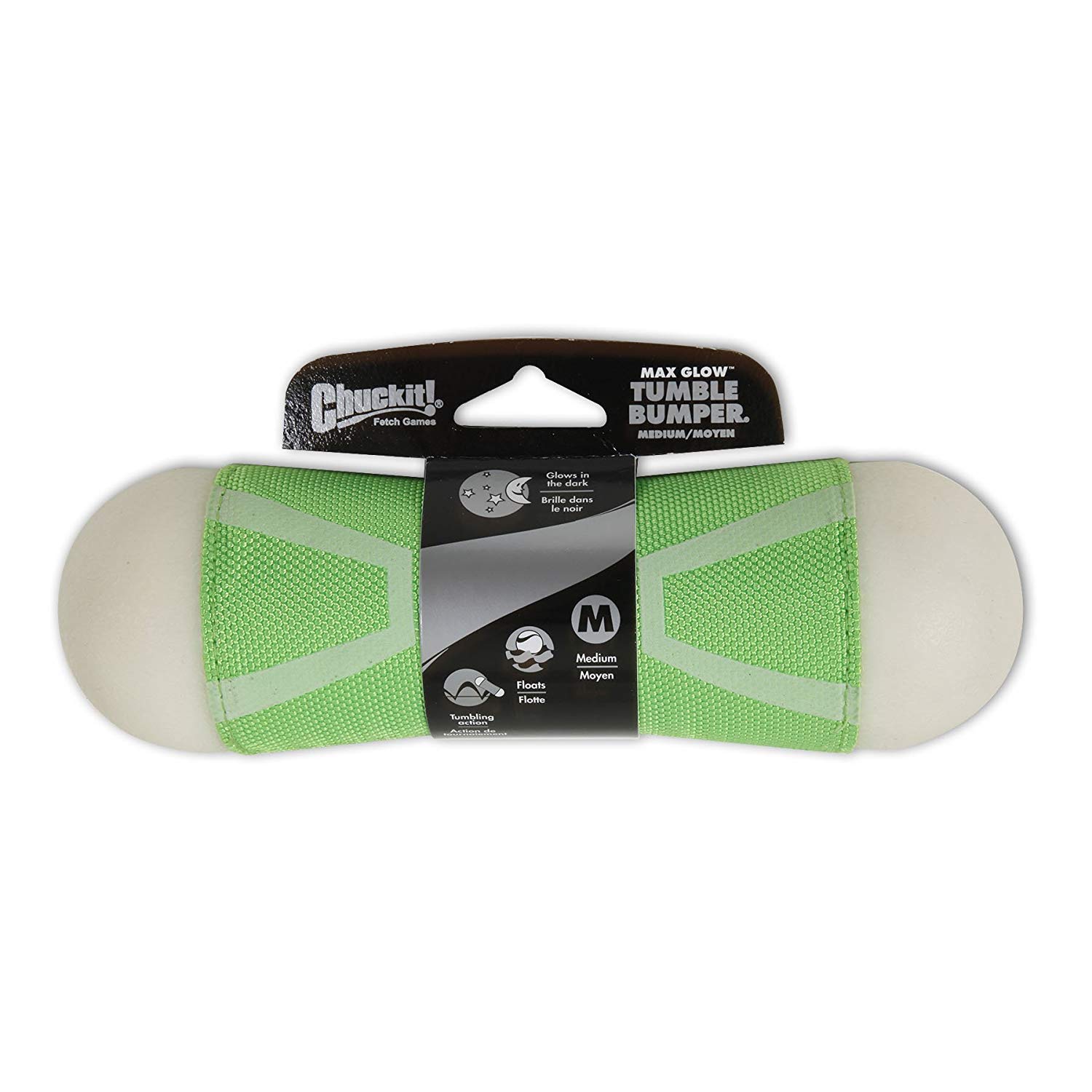 Chuckit Tumble Bumper Max Glow Medium