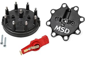 MSD 84823 Blk, Dist. Cap/RTR Kit, Ford V8 TFI