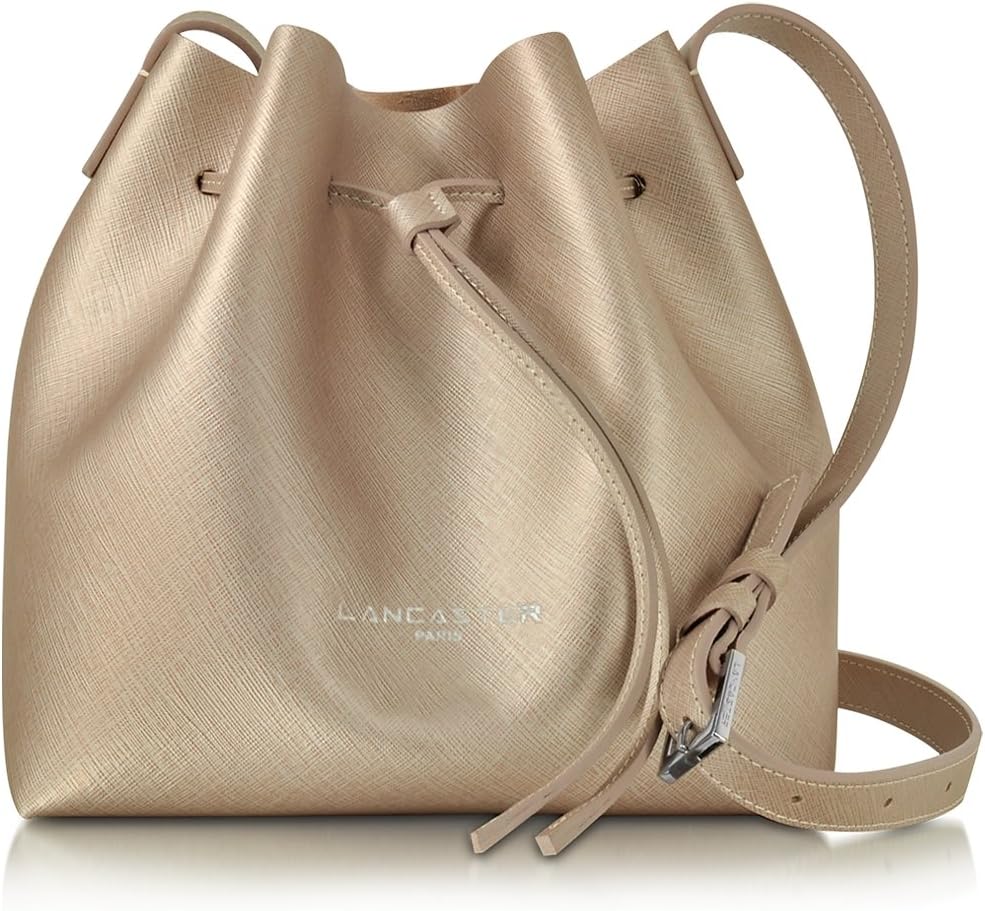 Lancaster Paris Women's 42223CHAMPAGNE Gold Leather Beauty Case