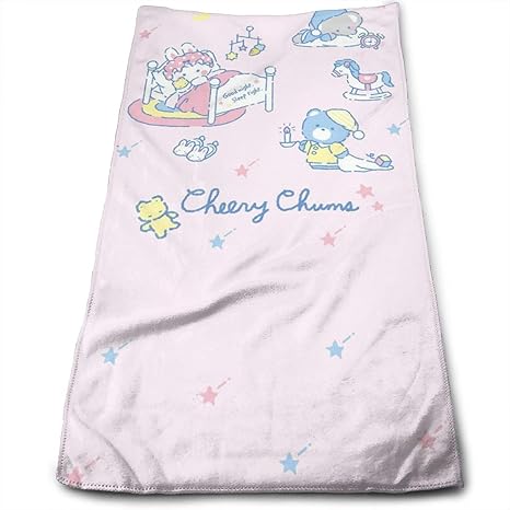 Amazon チアリーチャム バスタオル フェイスタオル タオル ミニ 吸水 小さめ 耐久性 速乾 防臭 キャラクター アニメ 雑貨 グッズ 人気 ３０ ７０cm バスタオル ホーム キッチン オンライン通販
