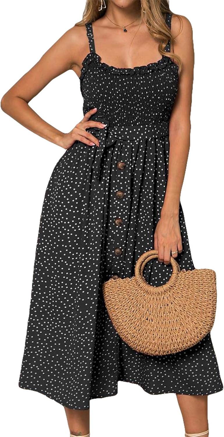 swing curve midi dress
