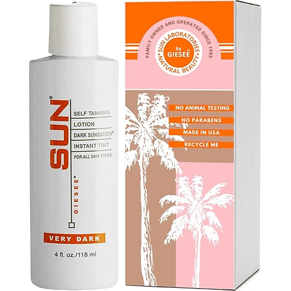 Amazon.com: Sun Laboratories By Ultra Dark Self Tanning Lotion 4