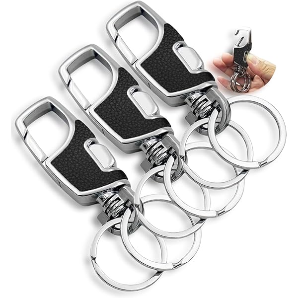 Amazon.com: homEdge Heavy Duty Key Chain, 2 Pack Car Key Chains