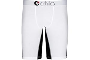 Ethika Mens Staple Boxer Brief | *Solids* White OG