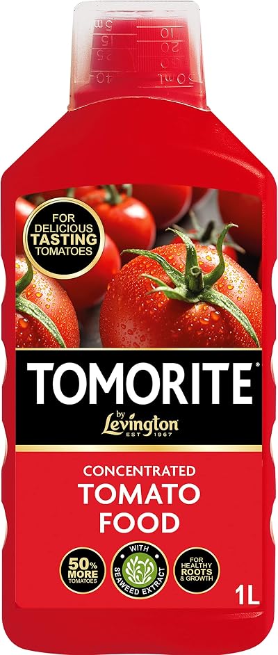 Levington Tomorite Liquid Tomato Food Concentrate 1L Red