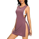 YYA Tank Bathing Suit Cover Up for Women Sleeveless Beach Swimsuit Cover Up Dress for Women Chemise Lingerie,S-XL