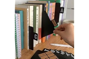 26 Pcs Vinyl Record Dividers, A-Z Classroom Library Alphabet Book Dividers File Dividers with Alphabet Tabs Storage Cd Record