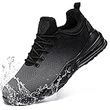 LARNMERN Non Slip Work Shoes for Men Water