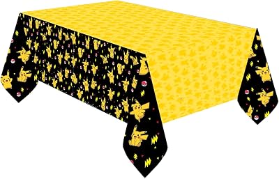 Amscan Pokémon Kids Birthday Party Table Cover 1.8m x 1.2m