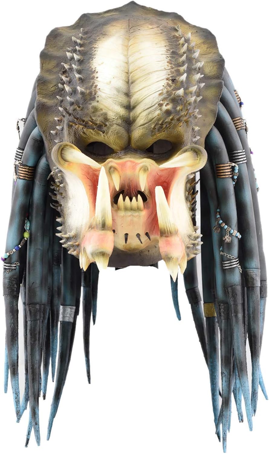 Elder Predator Latex Mask one Size for Cosplay Halloween Party (Elder