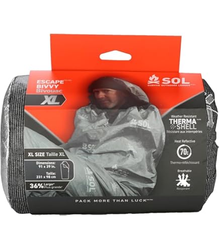 アウトドア寝具 SOL ESCAPE PRO BIVVY SOL Escape Pro Bivvy Review - SectionHiker.com