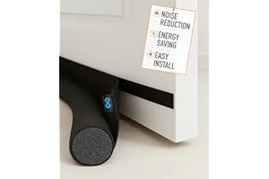 Everlasting Comfort One Sided Door Draft Stopper for Bottom of Doors - Quick Install Sound Proofing Strip Gap Filler, Cold Air & Noise Blocker Sweep for Home, Bedroom and Apartment- Fits 36" Doors