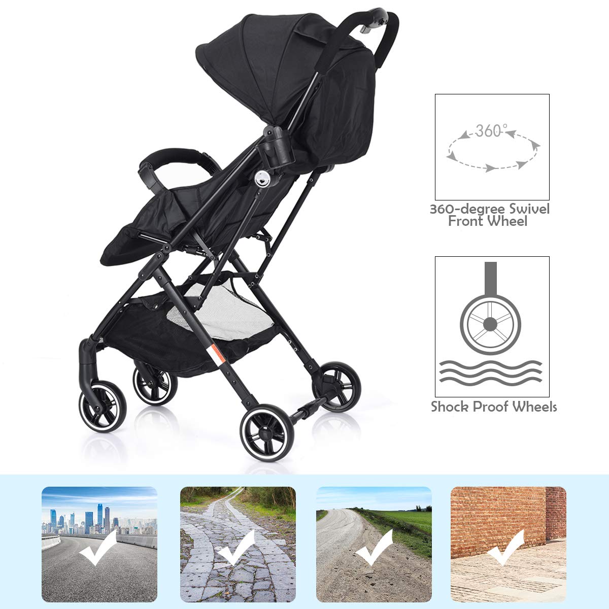 costway kid pram