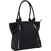 Browning Women's Concealed Carry Alexandria Purse, Premium Holstered Handbag With Safety Locking Option, Black
