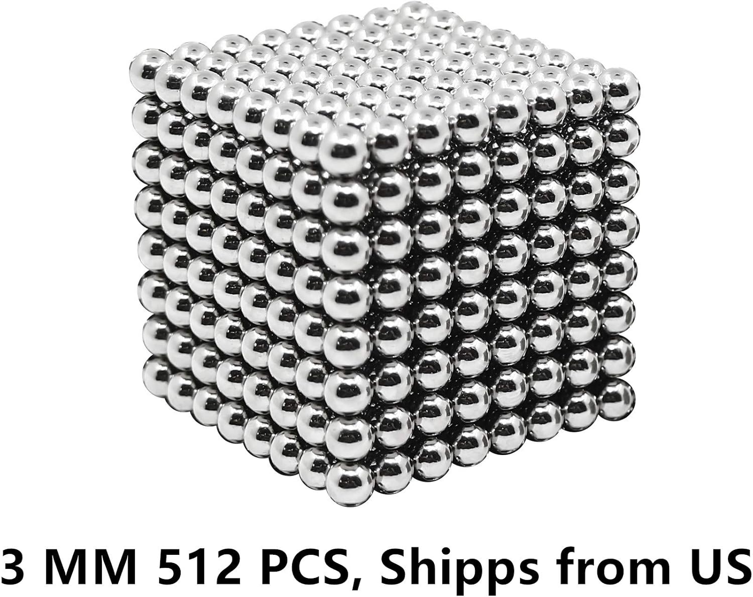 Best 512 Pieces Large 5Mm Cube Building Blocks