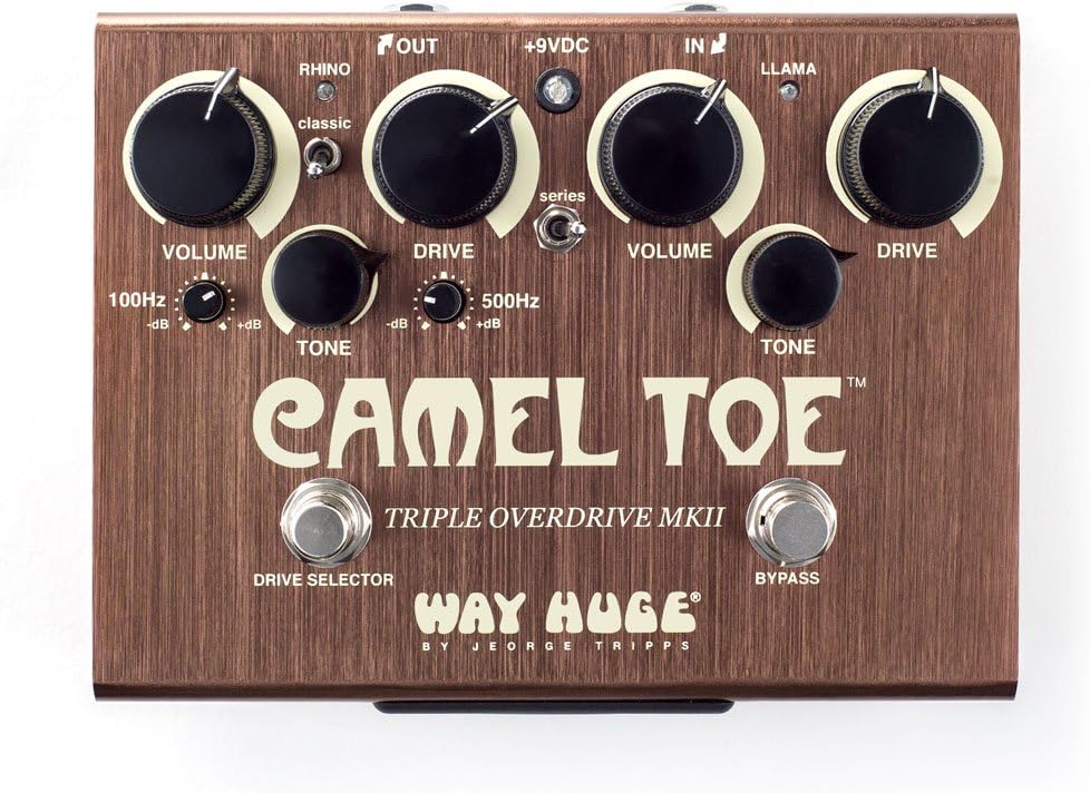 Way Huge WHE209 Camel Toe Guitar Triple Overdrive MKII