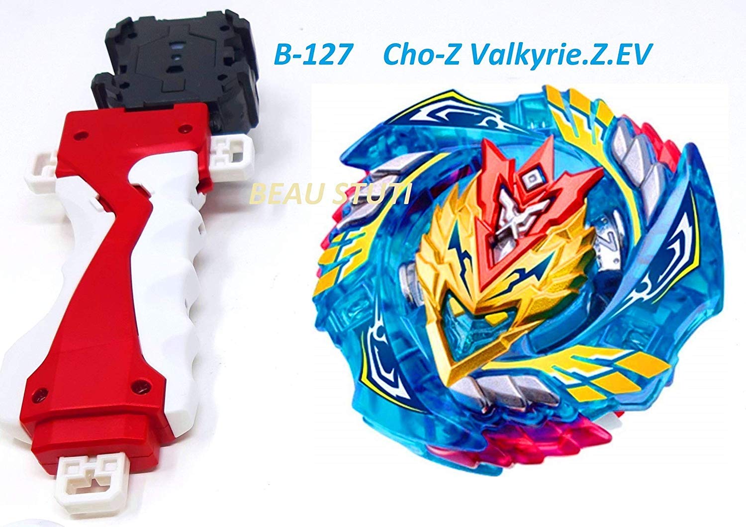 Buy Beau Stuti Battling Beyblades B 127 Cho Z Valkyrie Z Ev Attack Starter Spinning Top With Launcher And Grip Set Top Toys For Kids Online At Low Prices In India Amazon In