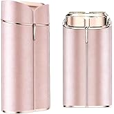 Facial Hair Removal for Women, Portable Painless Lady Shaver with Built-in LED, Wet/Dry Electric Razor Hair Remover Device for Face/Lips/Peach/Fuzz