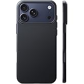 TORRAS Slim Fit for iPhone 17 Pro Max Case, Ultra Thin 17 Pro Max Case, Lightweight Matte Anti-Scratch Hard PC Cover Phone Case for iPhone 17 Pro Max 6.9 inch, Black