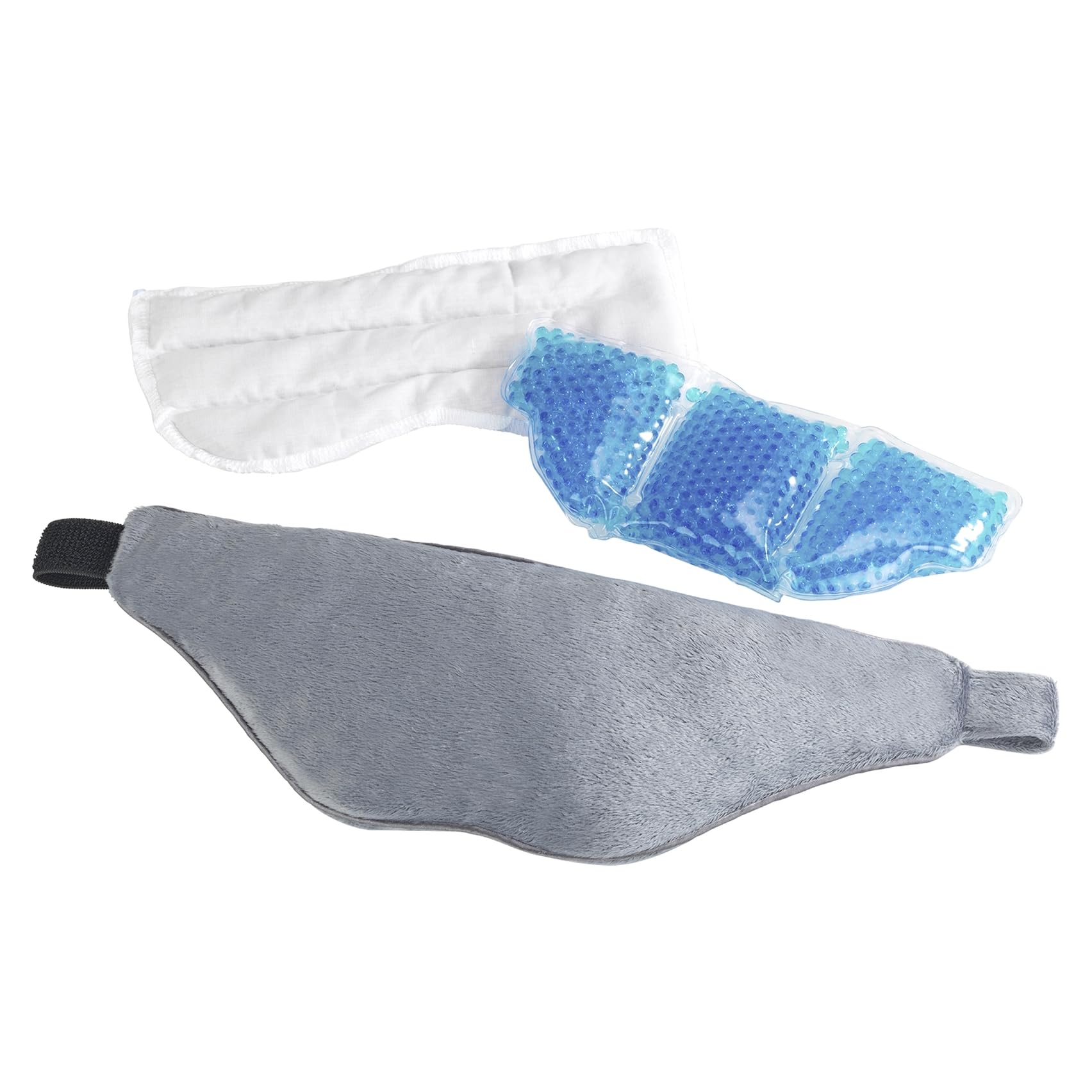 Maximex 3-in-1 Multifunctional Eye Mask with Cooling & Heat Function and Velcro Fastening