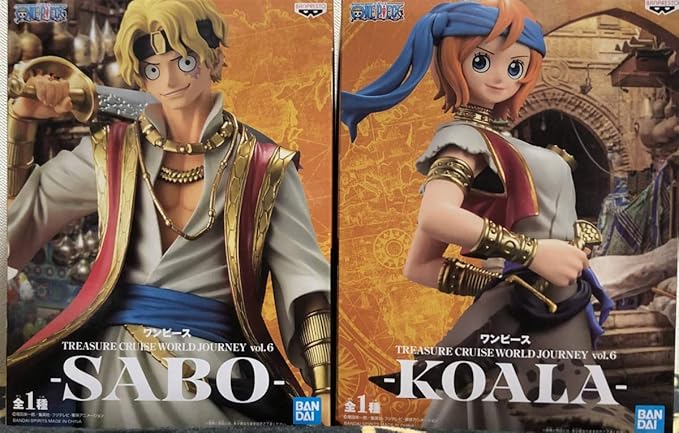 Amazon 2種類セット ワンピース サボ コアラ Sabo Koala フィギュア Treasure フィギュア ドール 通販