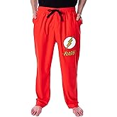 DC Comics Men's The Flash Classic Logo Loungewear Sleep Pajama Pants