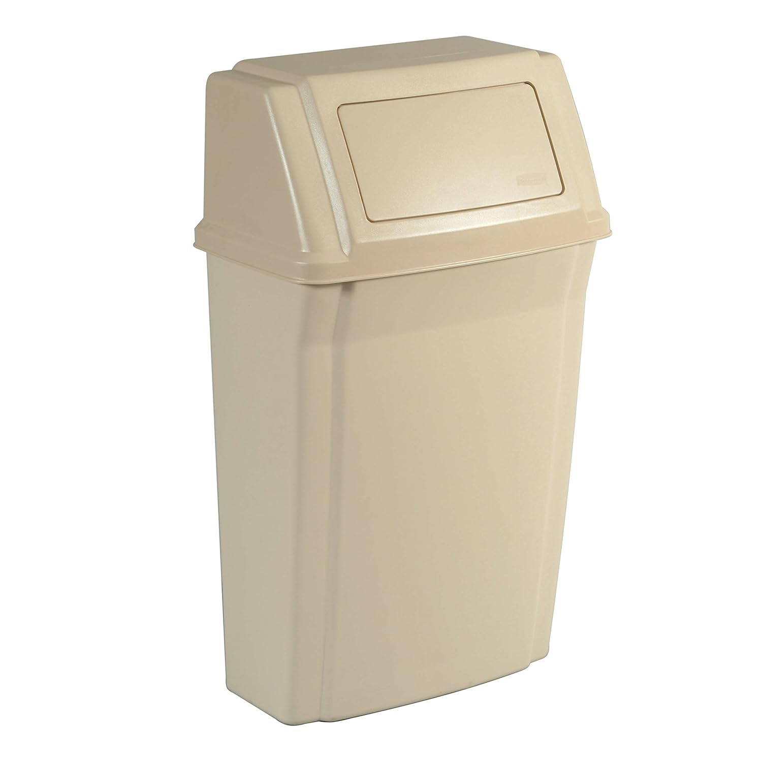 Rubbermaid Commercial Products-FG782200BEIG Slim Jim Wall Mounted Container, 56.8 L - Beige: Waste Bins: Industrial & Scientific
