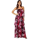 Petal & Pup Womens Bloom Strapless Maxi Dress