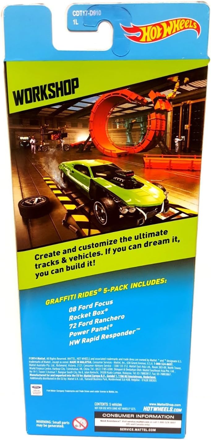 hot wheels graffiti rides 5 pack