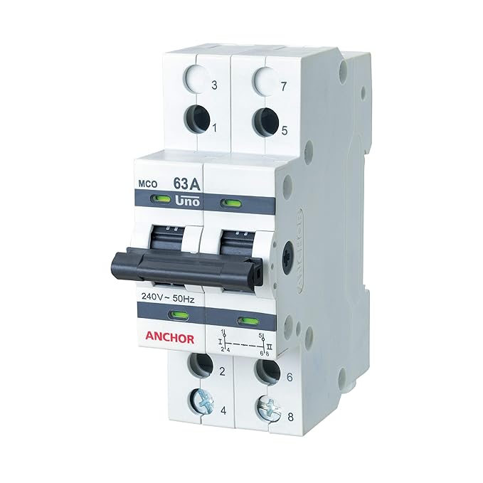 Anchor by Panasonic 98083 UNO Series 40 Ampere Dual Pole Change Over