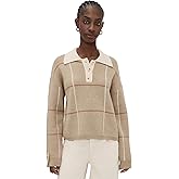 Little Lies Women's Checked Polo Sweater