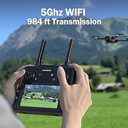 GPS Drone with Camera Adults, 4.5 Inch LCD Screen