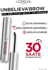 L'Oreal Paris Unbelieva'Brow Longwear Topcoat Clear 30 Hour Hold Waterproof view 5