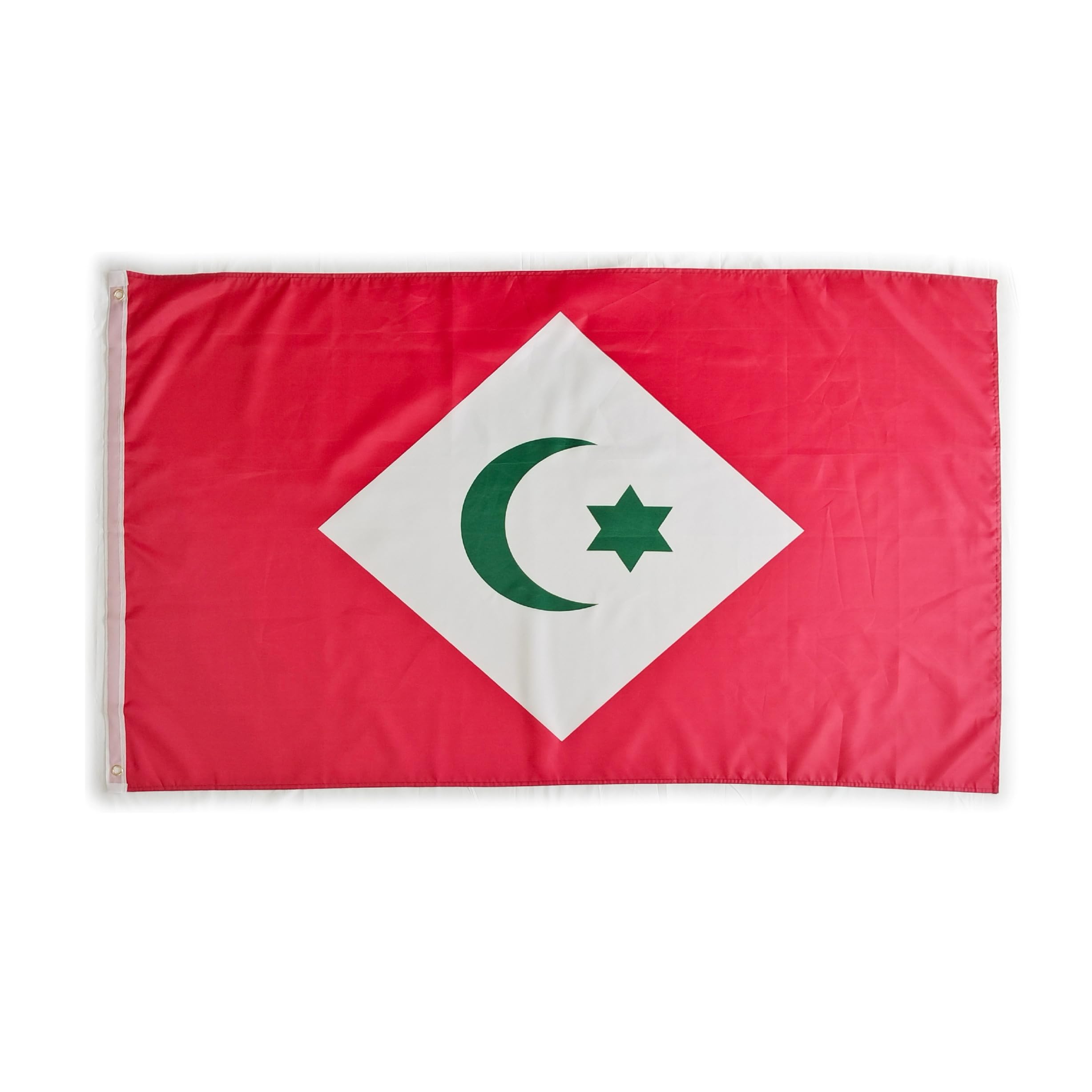 Pandiui23 Flag of the Republic Reef 90 x 150 cm, Flag Reef Pueblo Amazigh, Independence flag Morocco