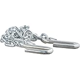 Curt Manufacturing 80030 1/4 In X 40 In Safety Chain Assembly Grd 30 Plus (2)J-27