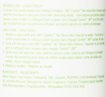 cavilon skin cleanser