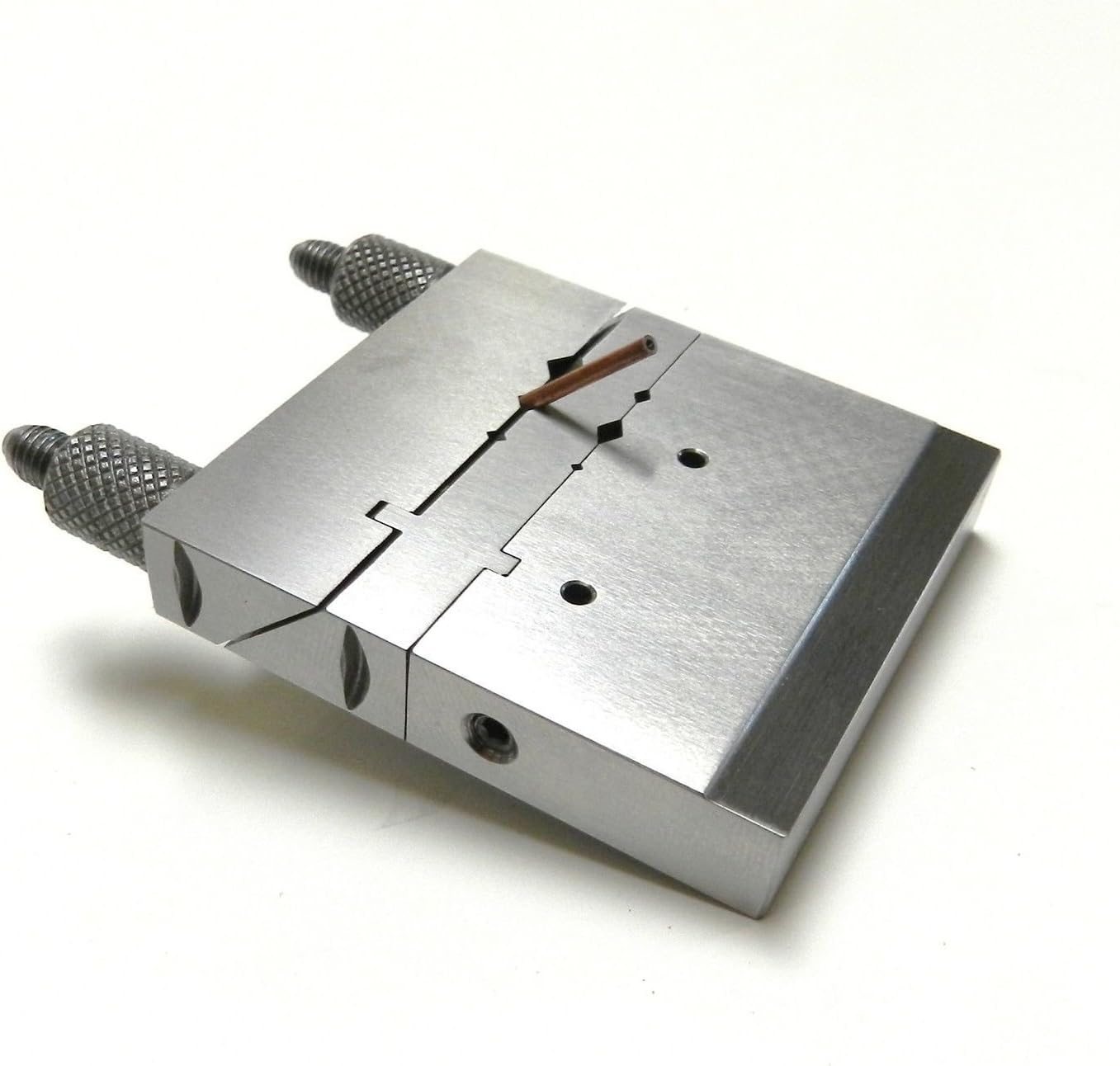 (TOOLS LAND) JIG VISE MITER TUBE CUTTER FILING BLOCK JEWELERS TOOL CHENIER TUBE SAW CUTTING (E 8)