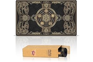 Paramint Scourge Dragon Blast (Stitched) - MTG Playmat - Compatible with Magic The Gathering Playmat - Play MTG, YuGiOh, TCG - Original Play Mat Art Designs & Accessories