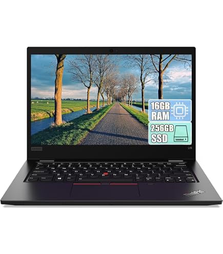Amazon.com: Lenovo ThinkPad L13 Business Laptop, 13.3-Inch, Core