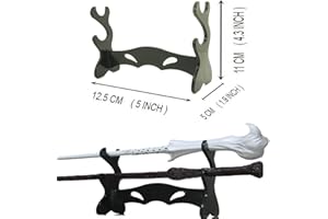 Shenzhen LangTao Bang International Trade Co., Ltd. Two Tiers Holder Display Stand / Acrylic Bracket Rack for Wand Collection（Does not include Wand）