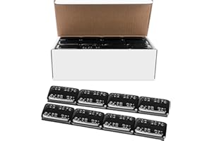 EZISOE 1oz Adhesive Wheel Weights, Black 1 oz Stick-on Adhesive Tape,A Box of 18 Bars, 4 oz one Piece (72 Oz Pack) Stick on W
