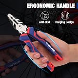 WORKPRO 200 mm Combination Pliers with Wire Cutter and Screw Extractor view 7