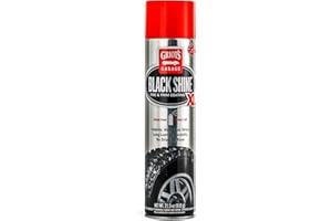 Griot's Garage Black Shine Tire and Trim Coating, Water-Resistant Dressing, Provides a High-Gloss Finish, Rain, and UV Protection, 10850, 21.5oz