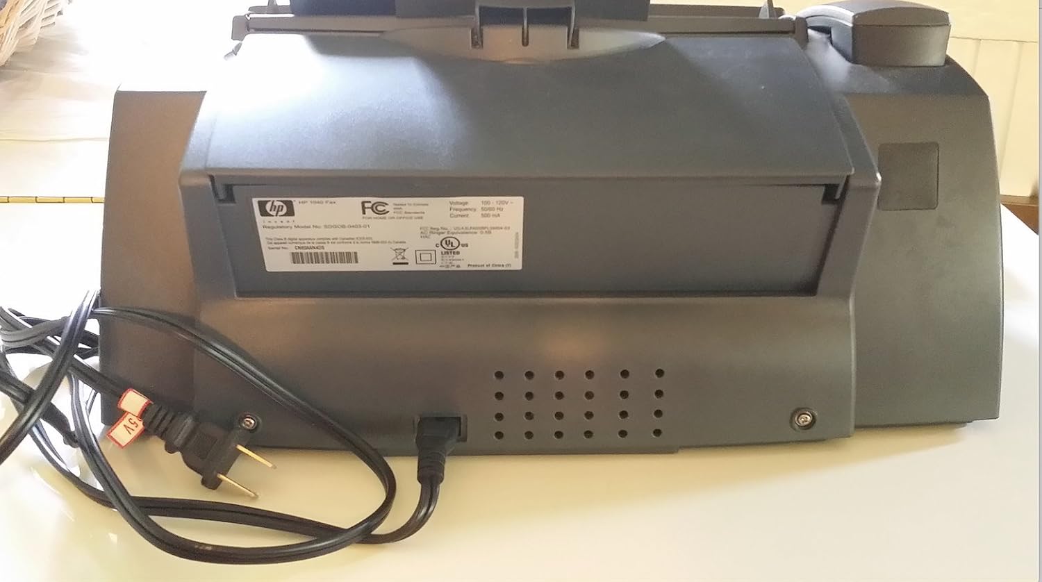 Amazon.com : Hp 1040 Inkjet Fax Machine W/built-in Telephone Handset -  Print Scan & Send Faxes! : Electronics