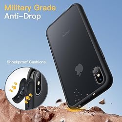 JETech Matte Case for iPhone Xs and iPhone X